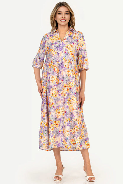 Lilac Dreams Midi Dress