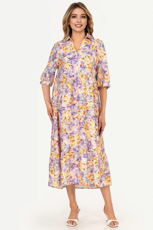 Lilac Dreams Midi Dress