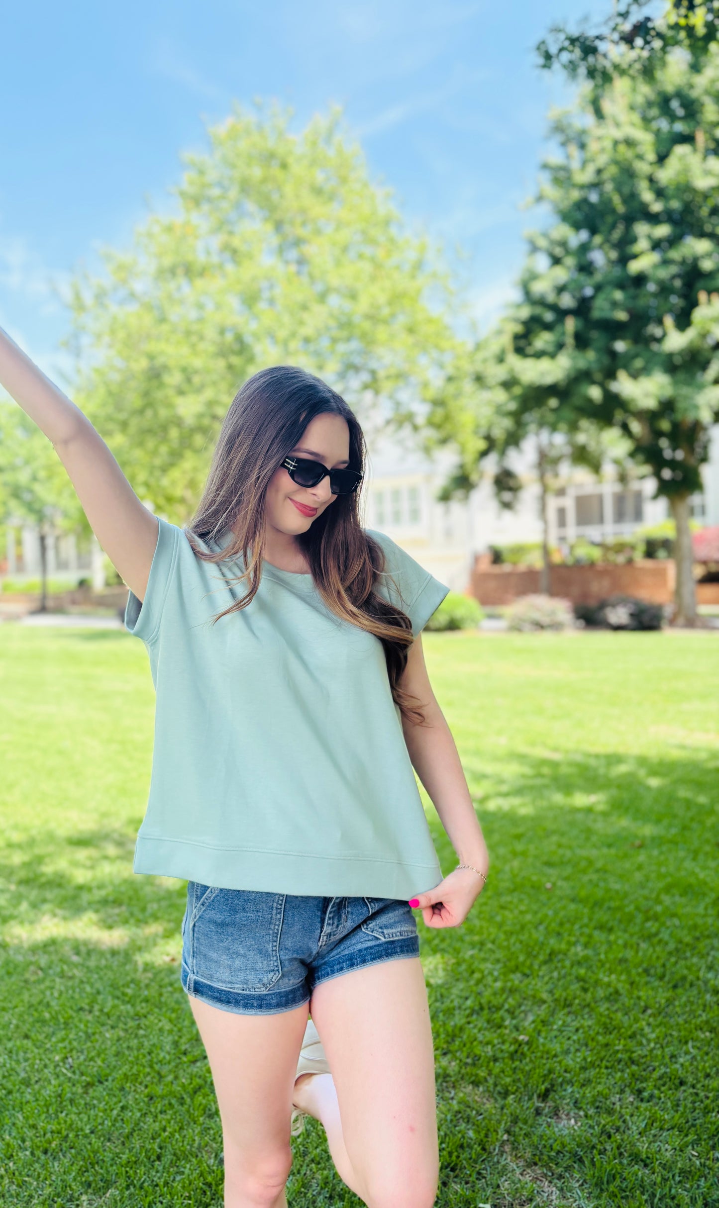 Delaney Dusty Scuba Top