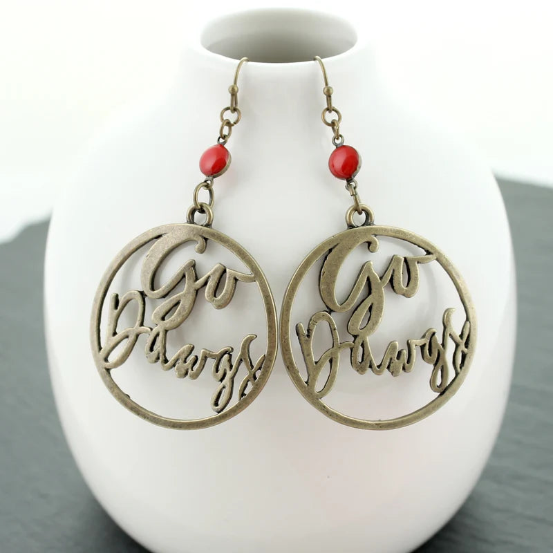 Georgia Vintage Cutout Earrings