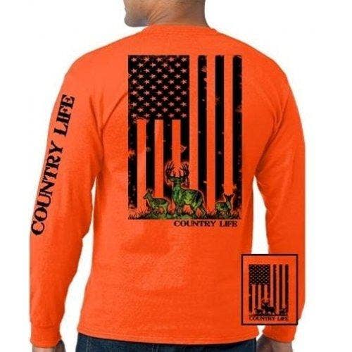 Deer Flag Long Sleeve