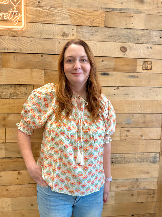 Mary Ann Tassel Top