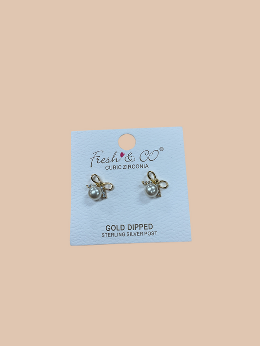 Lil Bow Earrings PE1423GCM