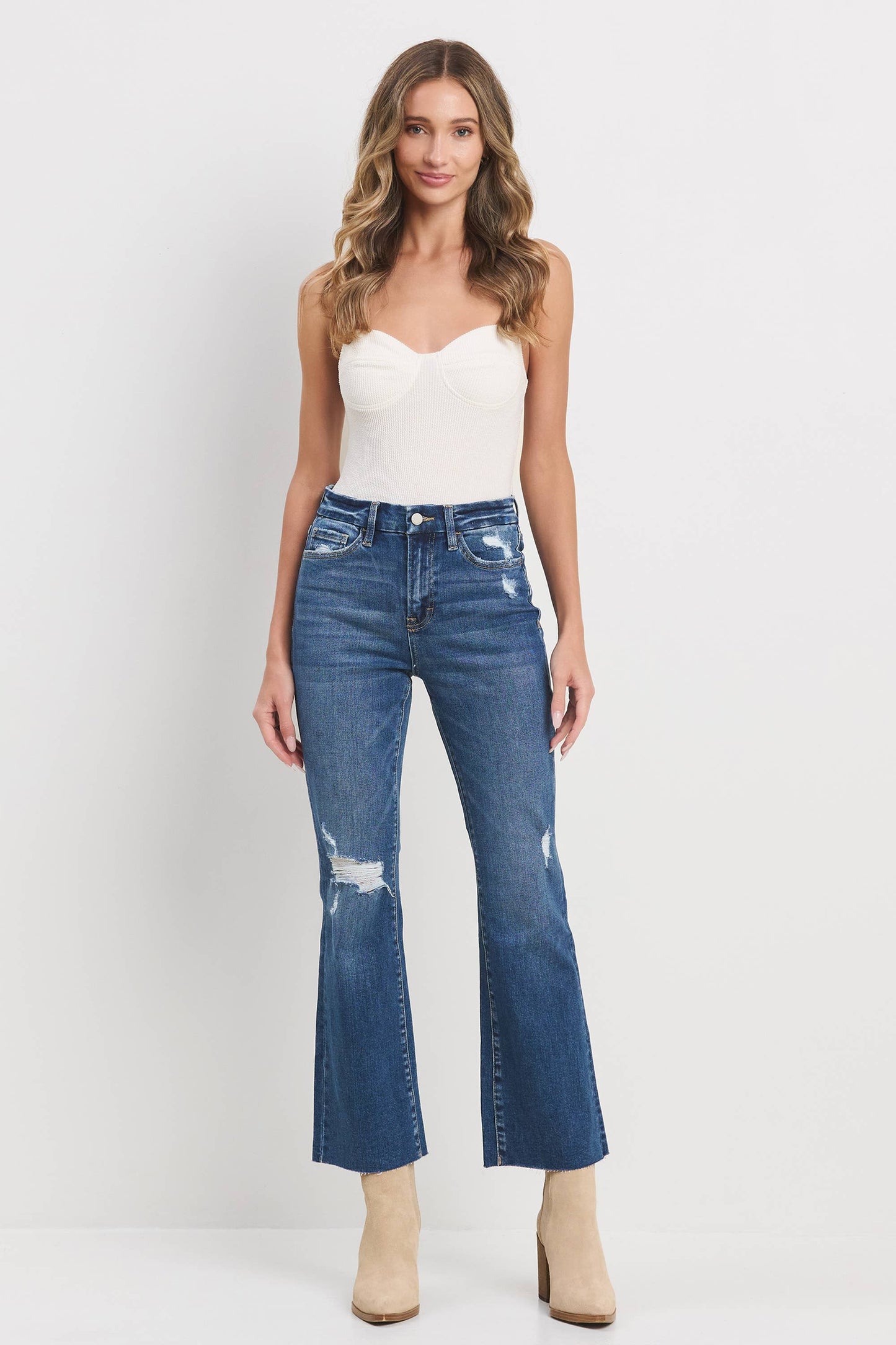 Caitlyn Crop Flare