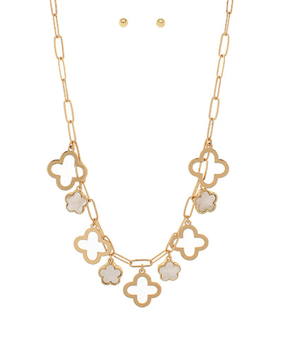 Clover Charm Necklace