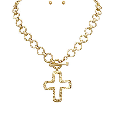 Cynthia Cross Necklace