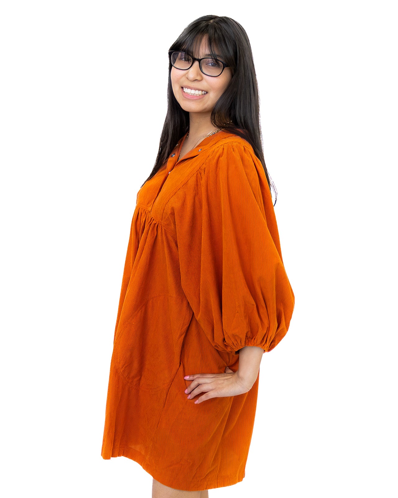 Emory Corduroy Dress