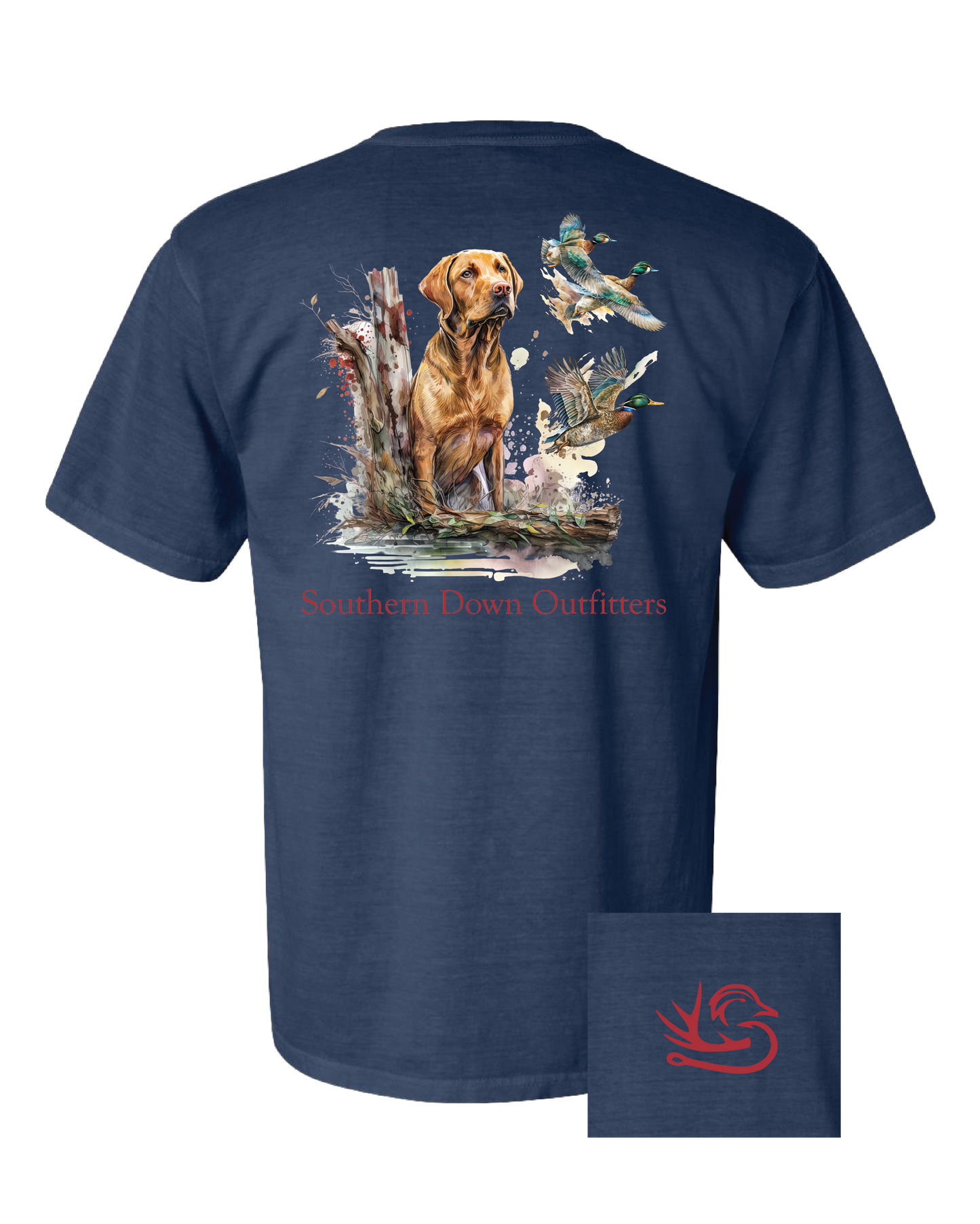 British Red Lab Tee