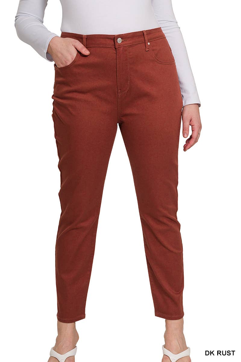 Plus Size High-Rise Skinny Pants