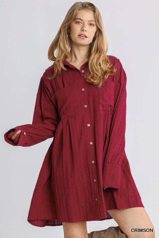 Cierra Crimson Dress