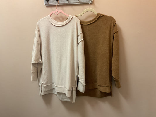 Fleece Oversized Sweater