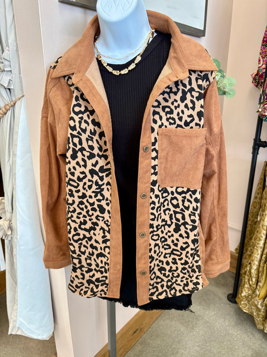 Lindsey Leopard Shacket