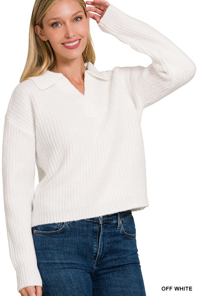 Cierra Collared Sweater