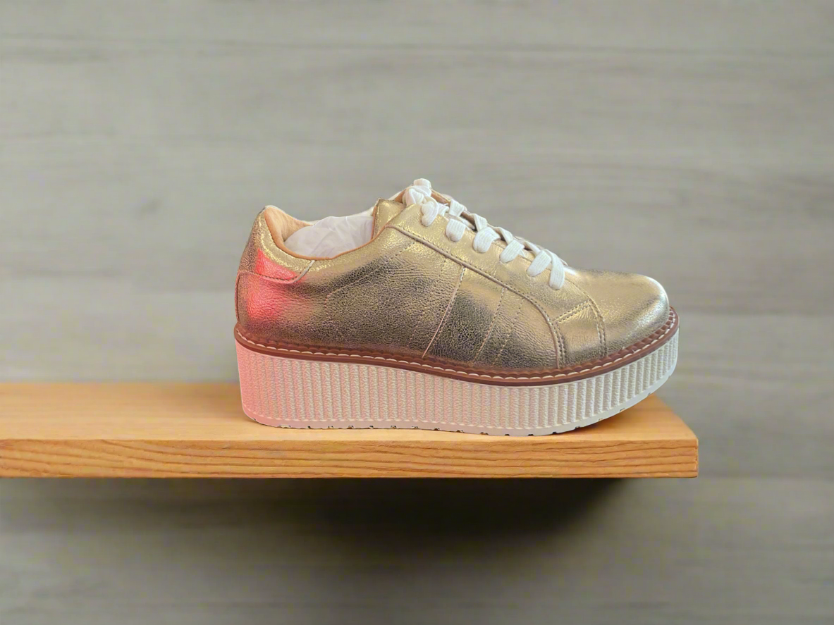 Chunky Gold Sneaker