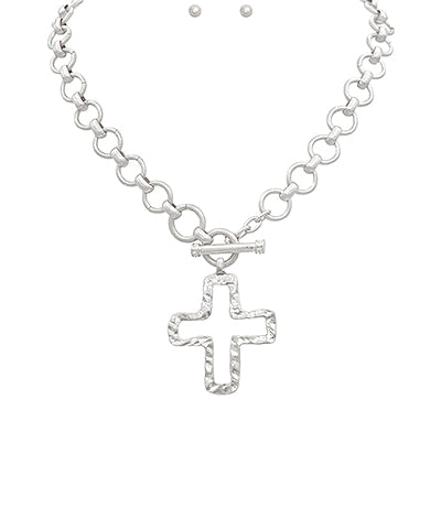 Cynthia Cross Necklace