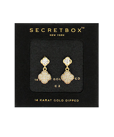 Golden Clover Earrings