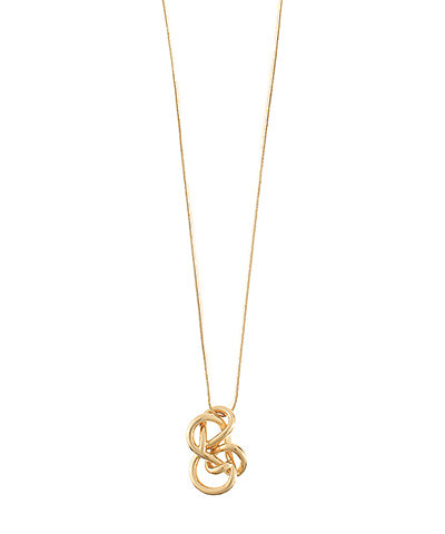 Geometric Knot Necklace