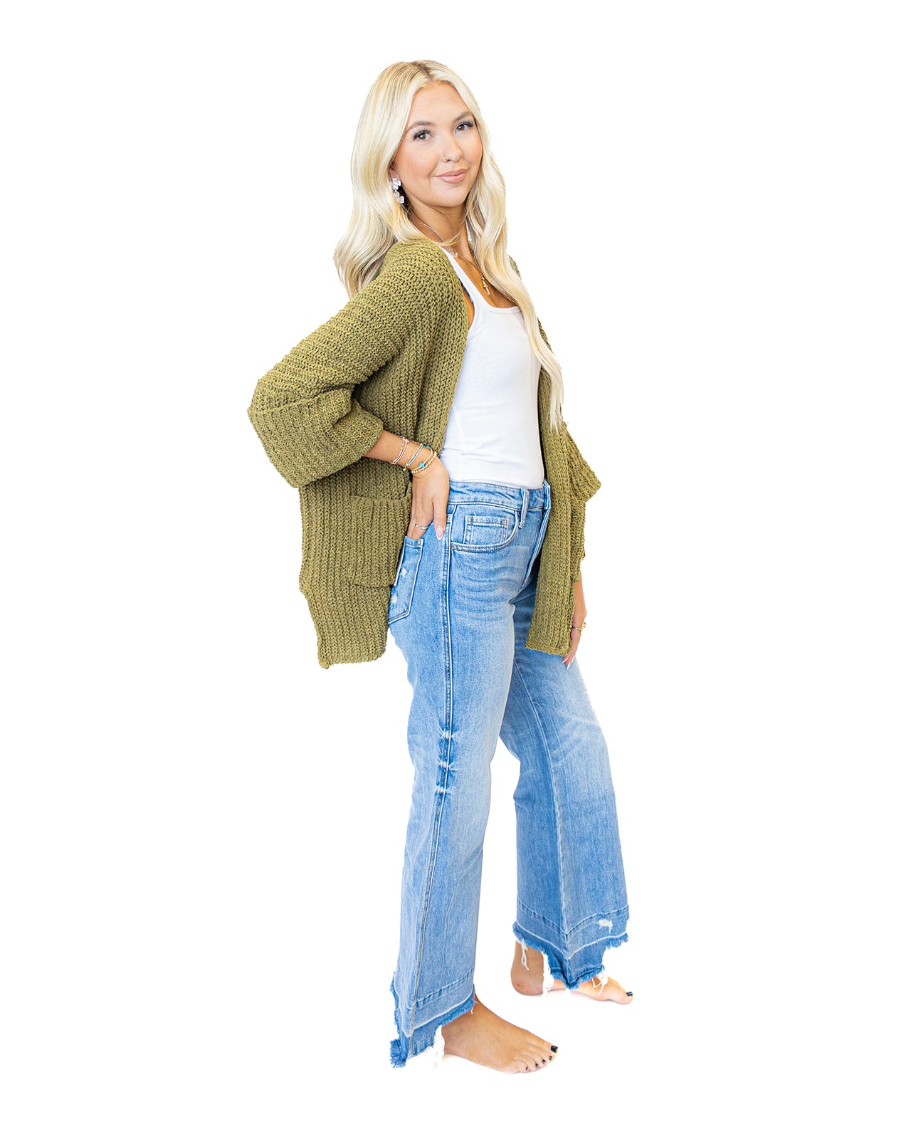 High Rise Flare Jeans