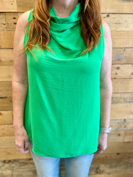 The Augusta Green Top