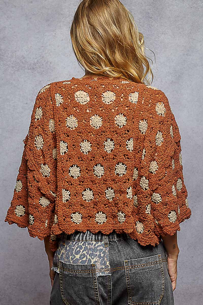 Celine Crochet Top
