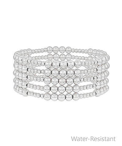 Silver Stack Bracelet