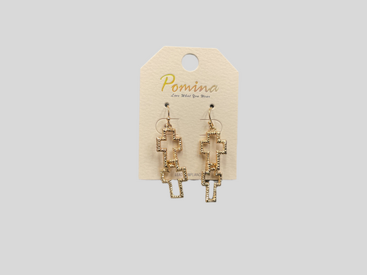 Cindy Cross Earrings
