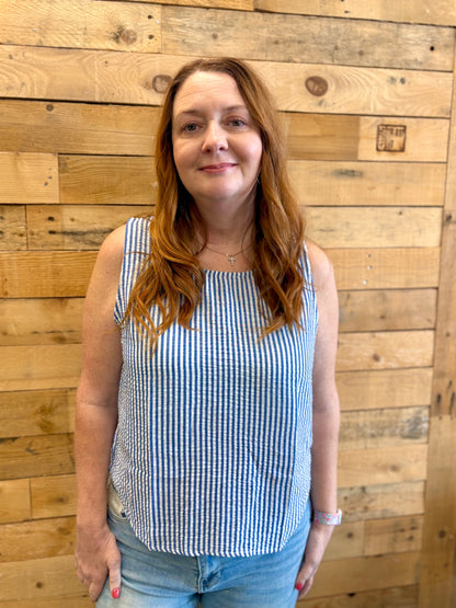 The Capri Stripe Top