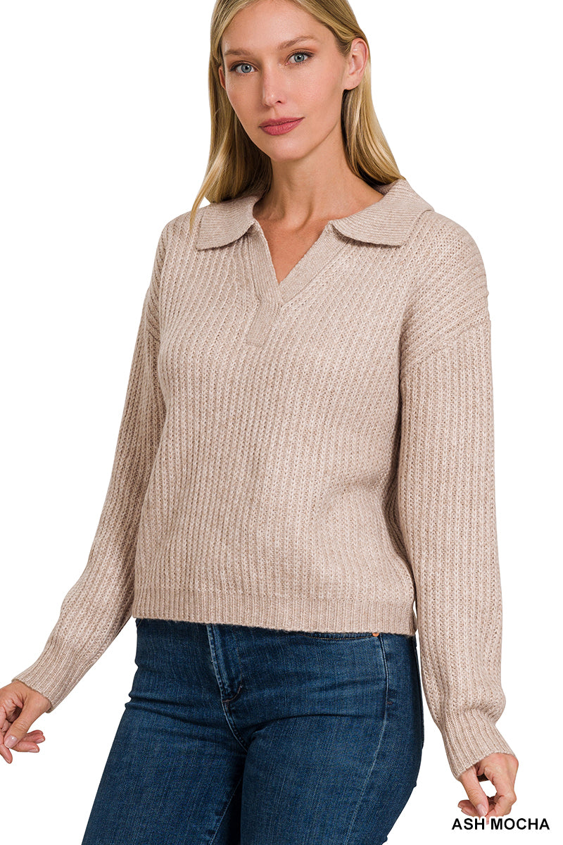 Cierra Collared Sweater
