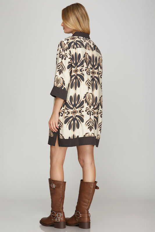 Wynona Printed Dress
