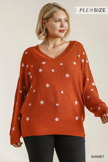 Sunset Star Sweater