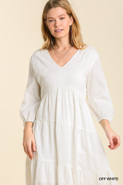 Willow White Maxi Dress