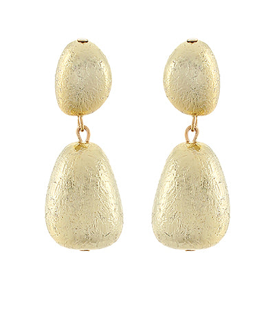 Geometric Double Dangle Earrings