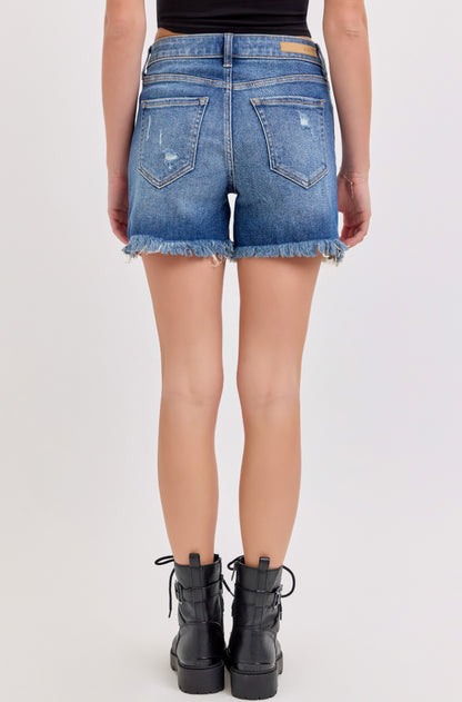 Autumn Denim Shorts