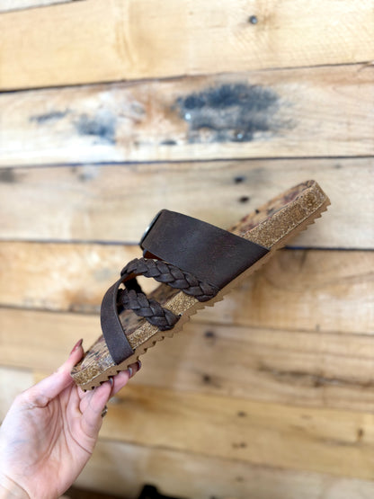 Shimmer Nora Sandals