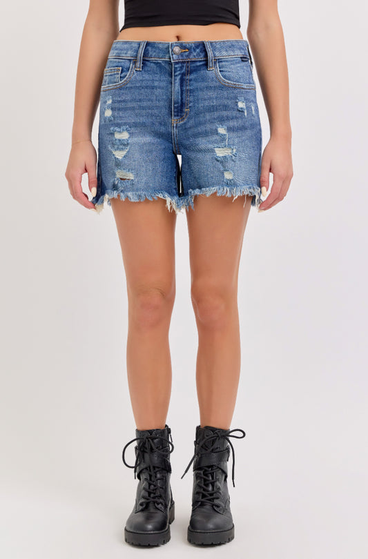 Autumn Denim Shorts