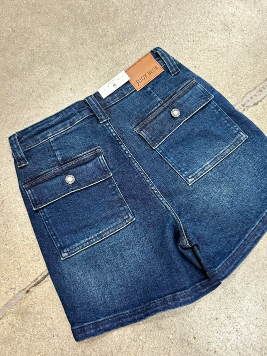 Flap Pocket Shorts