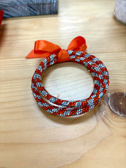 Orange Sparkle Bangle