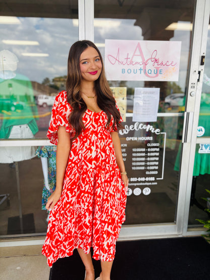 Leaving You on RED Dress