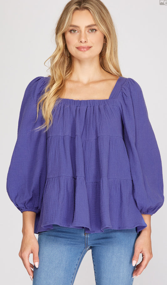 3/4 Sleeve Blouse