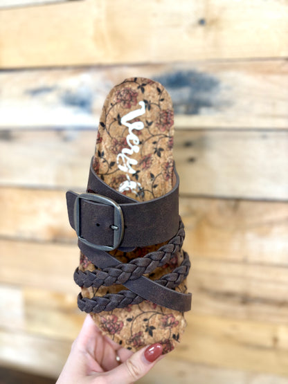 Shimmer Nora Sandals