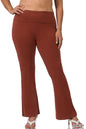 Plus* Fold Over Yoga Flare Pants