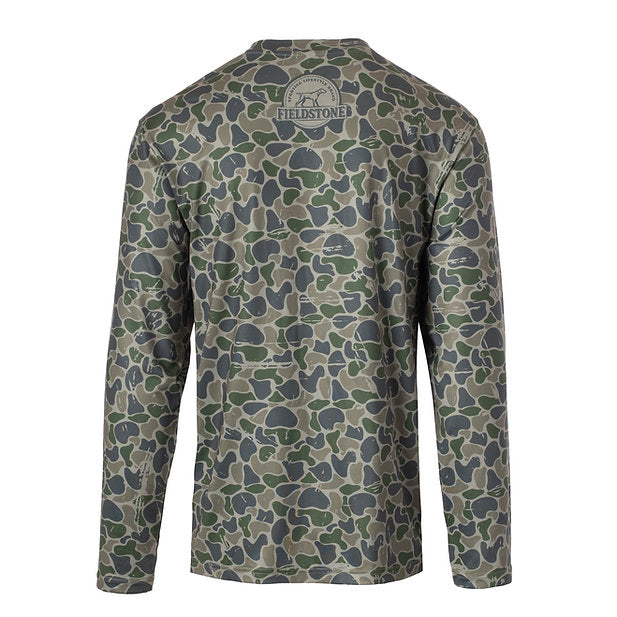 Camo LS Dry Fit Tee