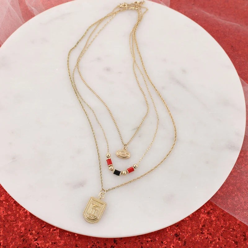 Georgia Gold Trio Necklace Set