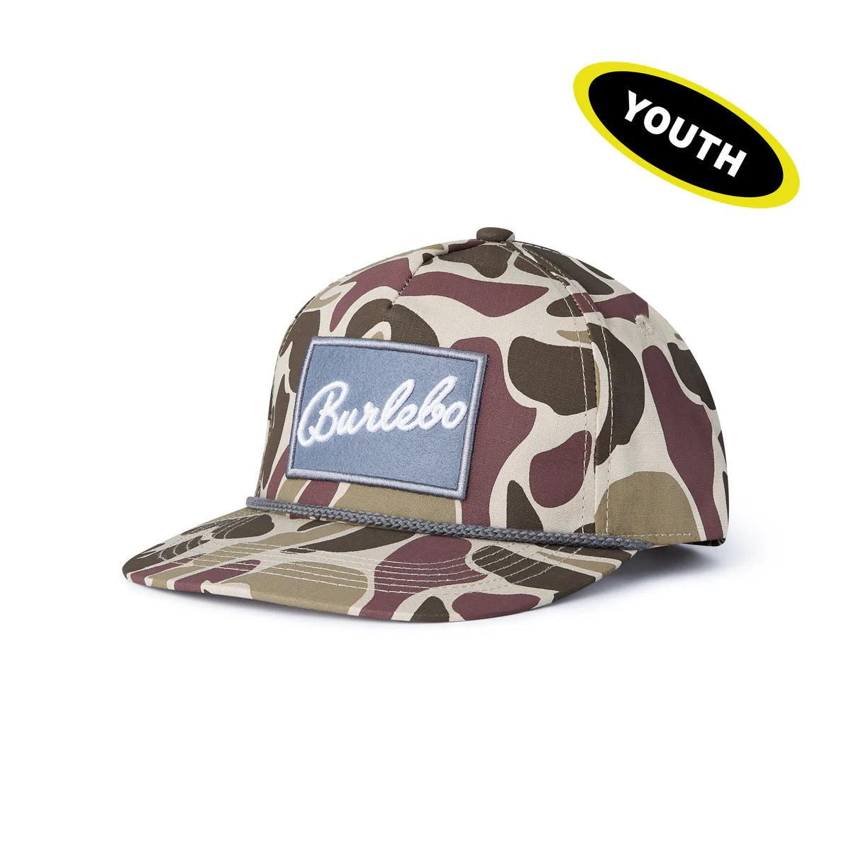 Youth Grey Patch Hat