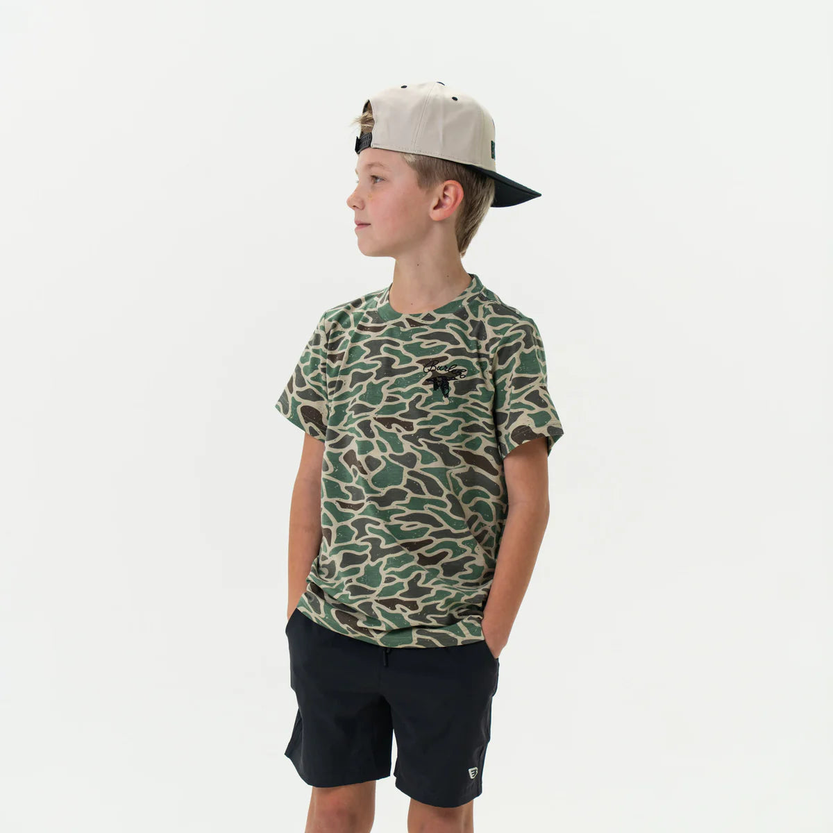 Youth Retro Duck Camo Tee