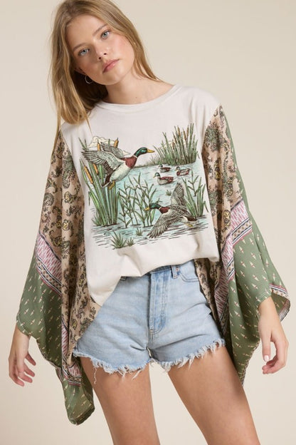 Malorey Mallard Top
