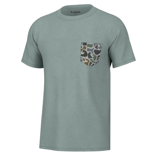 Heatherblend Crew Tee