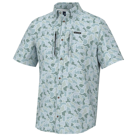 Glacier Camo Fishing Shirt