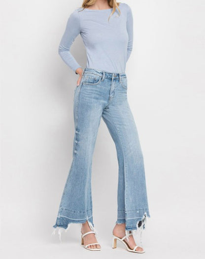 High Rise Flare Jeans