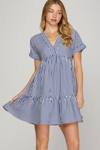 Pamela Stripe Dress